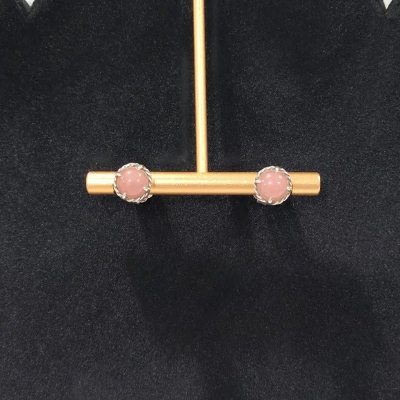 David Yurman Chatelaine Guava Quartz Stud Earrings - Picture 3 of 13